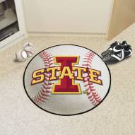 Iowa State Cyclones Baseball Rug