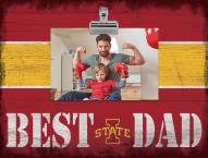 Iowa State Cyclones Best Dad Clip Frame