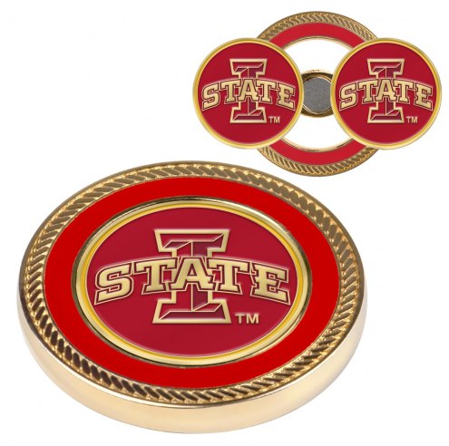 Iowa State Cyclones Challenge Coin with 2 Ball Markers