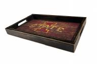 Iowa State Cyclones Distressed Team Color Tray