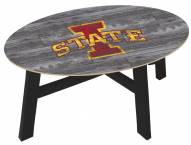 Iowa State Cyclones Distressed Wood Coffee Table