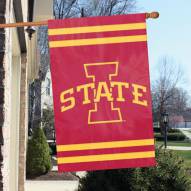 Iowa State Cyclones NCAA Applique 2-Sided Banner Flag