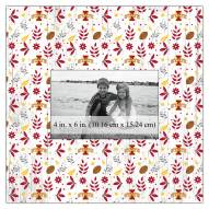 Iowa State Cyclones Floral Pattern 10" x 10" Picture Frame