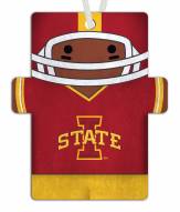 Iowa State Cyclones Football Player Ornament