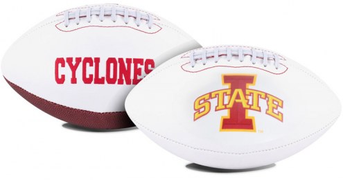 Iowa State Cyclones Full Size Embroidered Signature Series Football
