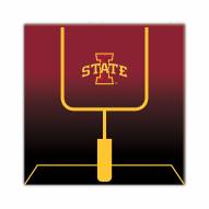 Iowa State Cyclones Goal Gradient 10" x 10" Sign