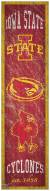 Iowa State Cyclones Heritage Banner Vertical Sign