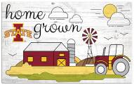 Iowa State Cyclones Home Grown 11" x 19" Sign
