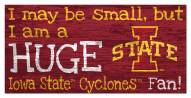 Iowa State Cyclones Huge Fan 6" x 12" Sign