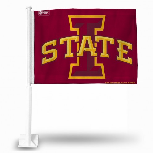 Iowa State Cyclones College Car Flag