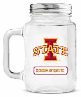 Iowa State Cyclones Mason Glass Jar