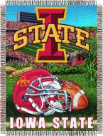 Iowa State Cyclones NCAA Woven Tapestry Throw Blanket