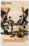 Iowa State Cyclones OHT Twin Pilots 11" x 19" Sign