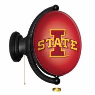Iowa State Cyclones Oval Rotating Lighted Wall Sign