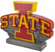 Iowa State Cyclones "Power I Logo" Stone College Mascot