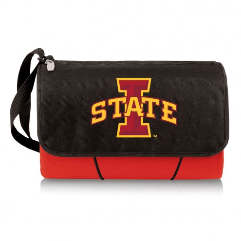 Iowa State Cyclones Red Blanket Tote