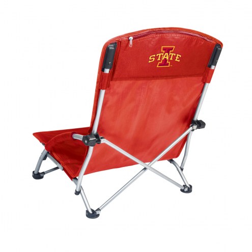 Iowa State Cyclones Red Tranquility Beach Chair