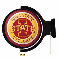 Iowa State Cyclones Round Rotating Lighted Wall Sign