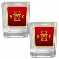 Iowa State Cyclones Square Glass Shot Glass Set
