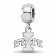 Iowa State Cyclones Sterling Silver Extra Small Bead Charm