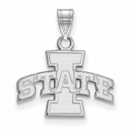 Iowa State Cyclones Sterling Silver Small Pendant