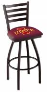 Iowa State Cyclones Swivel Bar Stool with Ladder Style Back