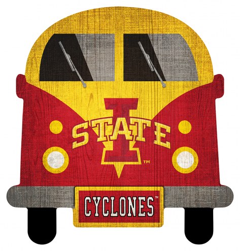 Iowa State Cyclones Team Bus Sign