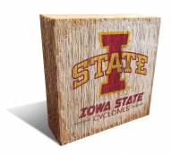 Iowa State Cyclones Team Logo Block