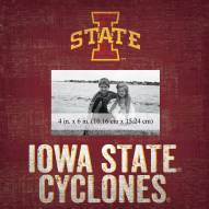 Iowa State Cyclones Team Name 10" x 10" Picture Frame