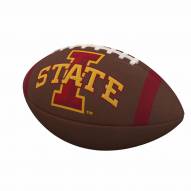 Iowa State Cyclones Team Stripe Official Size Composite Football