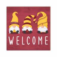 Iowa State Cyclones Welcome Gnomes 10" x 10" Sign
