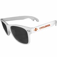 Iowa State Cyclones White Beachfarer Bottle Opener Sunglasses