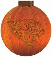 Jacksonville Jaguars 12" Halloween Pumpkin Sign