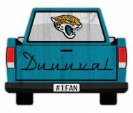Jacksonville Jaguars 12" Truck Back Cutout Sign