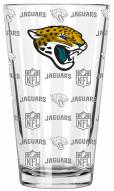 Jacksonville Jaguars 16 oz. Sandblasted Pint Glass