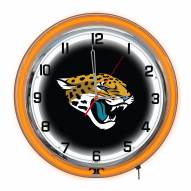 Jacksonville Jaguars 18" Neon Clock