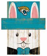 Jacksonville Jaguars 19" x 16" Easter Bunny Head