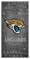 Jacksonville Jaguars 6" x 12" Chalk Playbook Sign