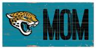 Jacksonville Jaguars 6" x 12" Mom Sign