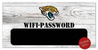 Jacksonville Jaguars 6" x 12" Wifi Password Sign