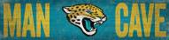 Jacksonville Jaguars 6" x 24" Man Cave Sign