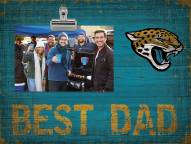 Jacksonville Jaguars Best Dad Clip Frame