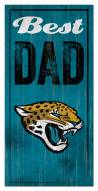 Jacksonville Jaguars Best Dad Sign