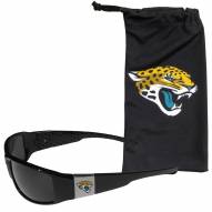 Jacksonville Jaguars Chrome Wrap Sunglasses & Bag