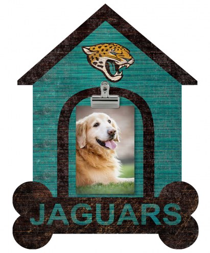 Jacksonville Jaguars Dog Bone House Clip Frame