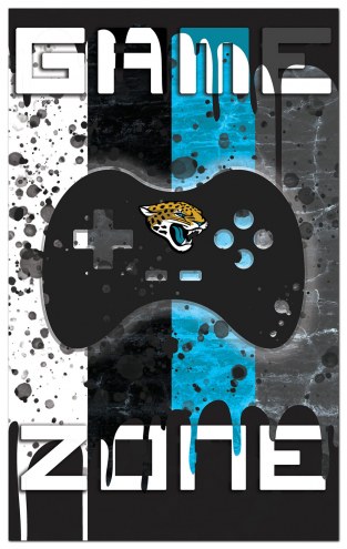 Jacksonville Jaguars Game Zone 11&quot; x 19&quot; Sign