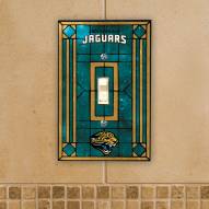 Jacksonville Jaguars Glass Single Light Switch Plate Cover
