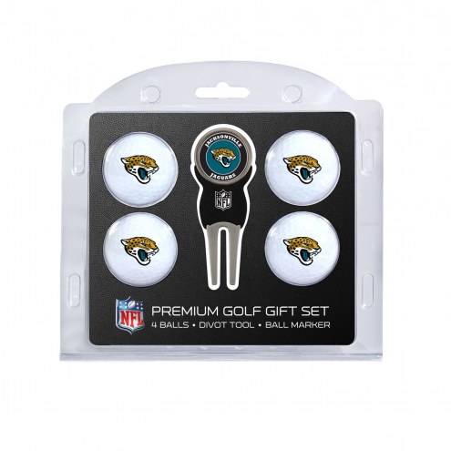 Jacksonville Jaguars Golf Ball Gift Set