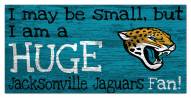 Jacksonville Jaguars Huge Fan 6" x 12" Sign
