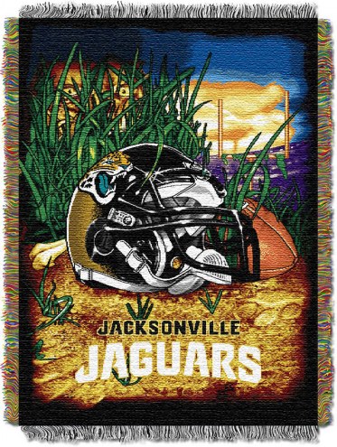 Jacksonville Jaguars NFL Woven Tapestry Throw